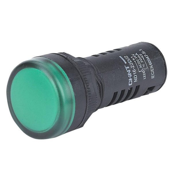 ND16-22D/2 AC/DC 230V Световой индикатор GREEN (Зелёный) (Chint)